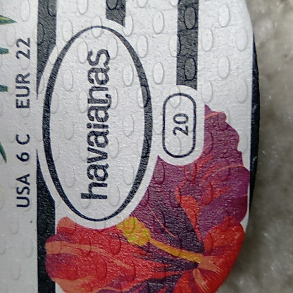 NWT HAVAIANAS infant flip.flops size 6C - Picture 9 of 13